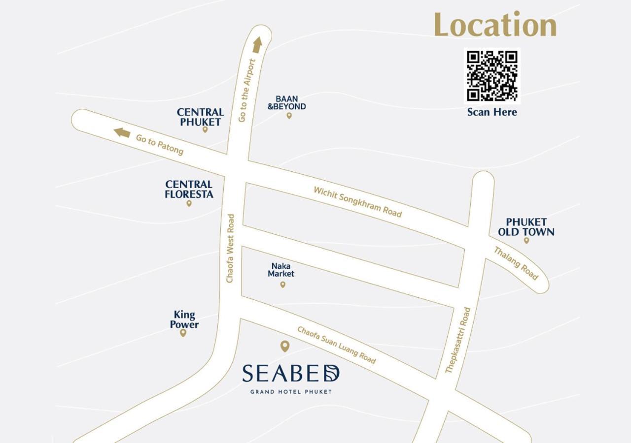 Seabed Grand Hotel Phuket - Sha Extra Plus Екстер'єр фото Location of Seabees